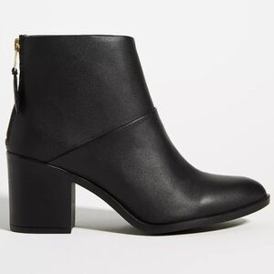 Nisolo Dari Imported Black Leather Pointed Toe Ankle Boots